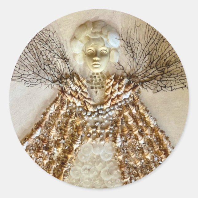 Adesivo de Bênçãos de Anjo (Frente)