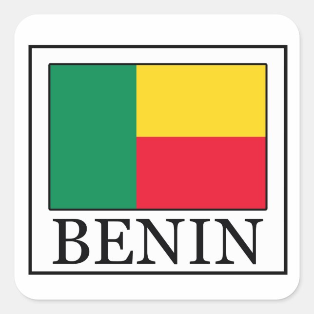 Adesivo de Benim (Frente)