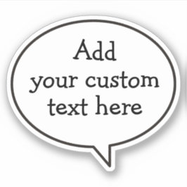 Adesivo de bolhas de voz