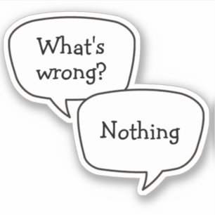 Adesivo de bolhas de voz