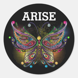 Adesivo de borboleta