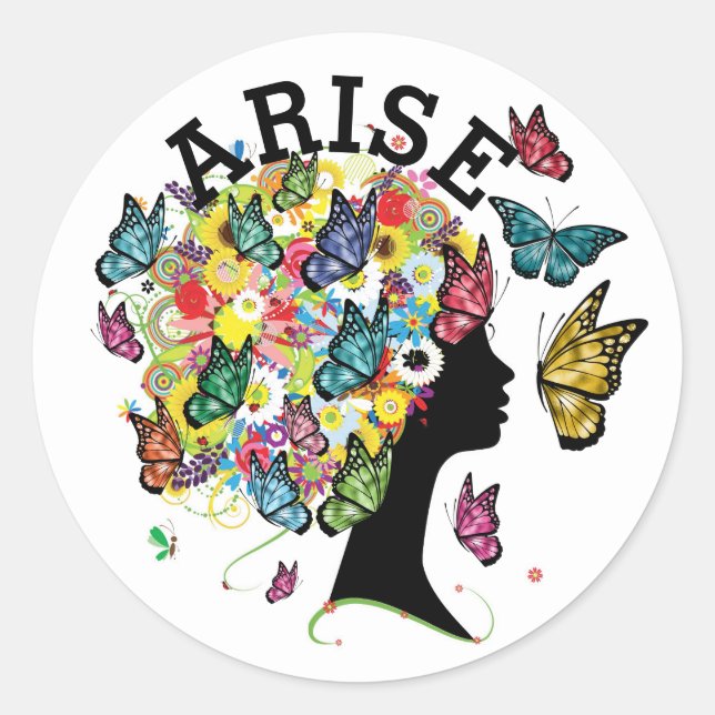 Adesivo de borboleta (Frente)