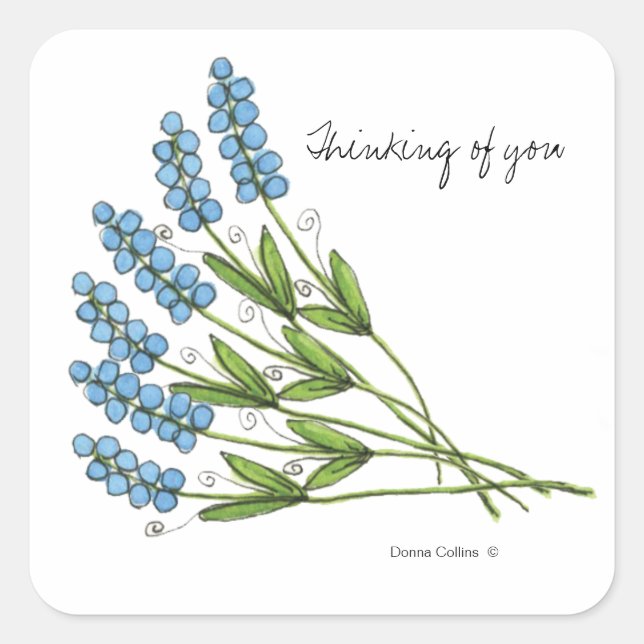 Adesivo de botões azuis (Frente)