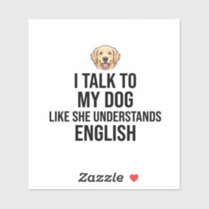 Adesivo de cachorro engraçado personalizado - Falo
