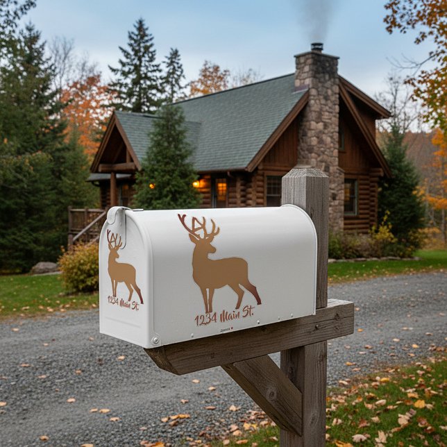 Adesivo de caixa de correio de cervo (Criador carregado)