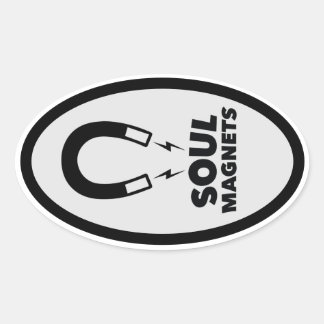 adesivo de carro oval clássico