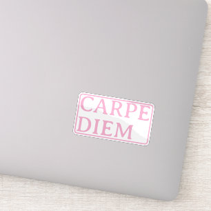 Adesivo de citação latina Carpe Diem