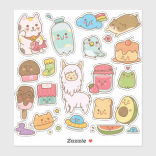 Adesivo de Coisas Aleatórias