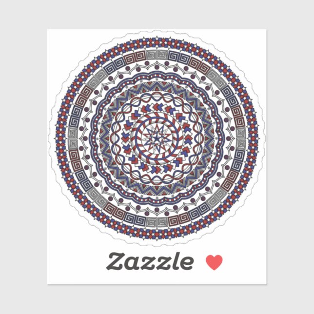 Adesivo de Contorno do Dia de Independência Ligado (Folha)