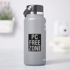 adesivo de contorno preto da Zona Livre PC