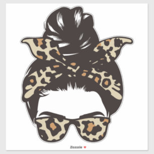 Adesivo de Coqueiro Desarrumado de Leopardo – Ócul