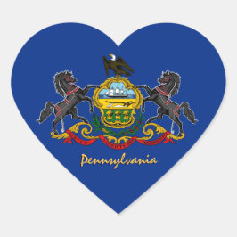 Adesivo de Coração da Pensilvânia, Bandeira da Pen