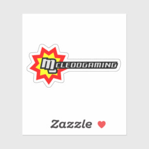 Adesivo de corte personalizado do logotipo MG