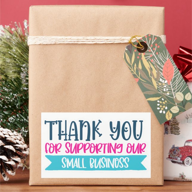 Adesivo de cotação de pequenas empresas (Feriado)