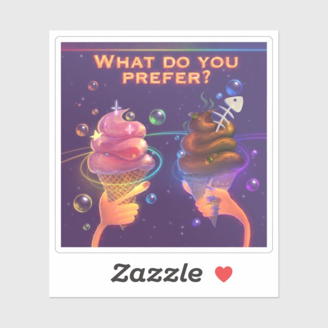 Adesivo de desenho animado engraçado Motivação de  (Folha)