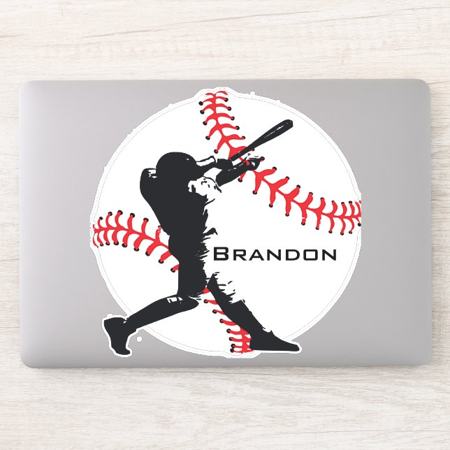 Adesivo de Design de Bateria de Baseball (Computador)