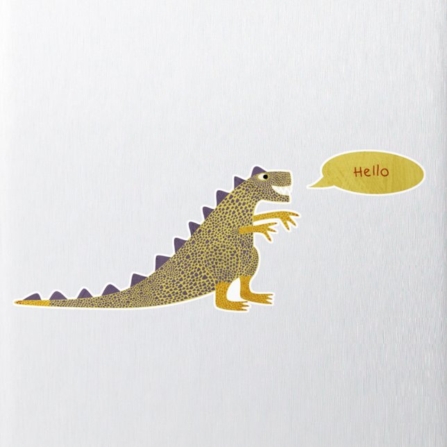 Adesivo de dinossauro bonito (Fun dinosaur sticker)