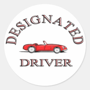 Adesivo de driver designado