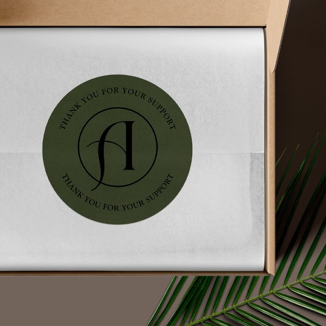 Adesivo de embalagem de negócios com logotipo redo (Criador carregado)