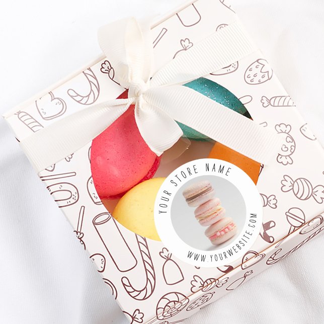 Adesivo de embalagem de panificação (Criador carregado)