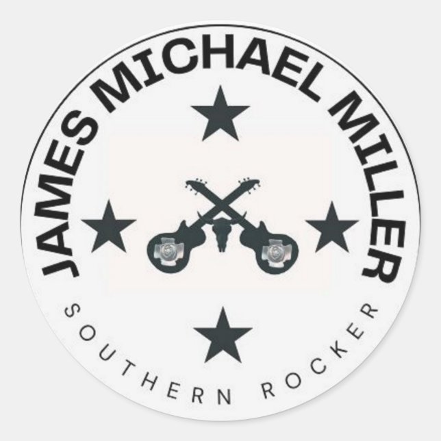 adesivo de entretenimento por James Michael Miller (Frente)