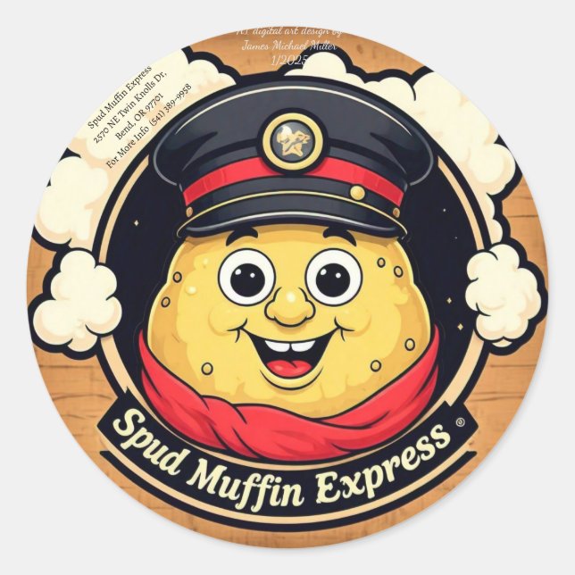 adesivo de entretenimento por James Michael Miller (Frente)