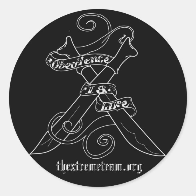 adesivo de equipe xtreme (Frente)