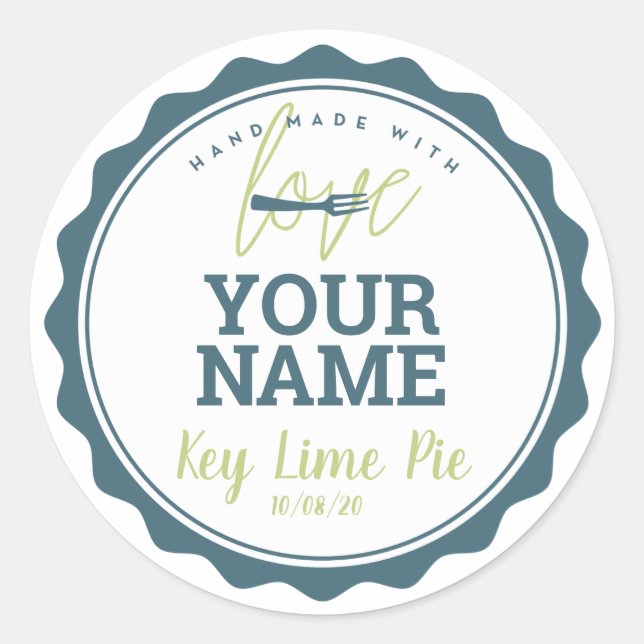 Adesivo de etiqueta de padaria cozinha (Frente)