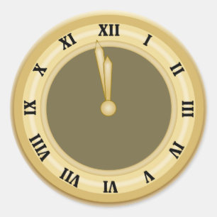 Adesivo de feriado de anos novos