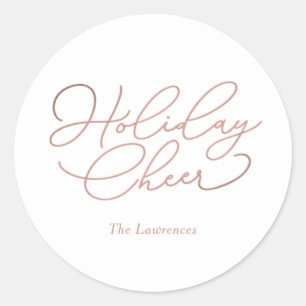 Adesivo de Feriado de COR EDITÁVEL de Mensagem Sim