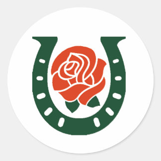 Adesivo de ferradura de feriado