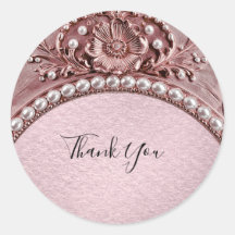 Adesivo de Flor Rosa