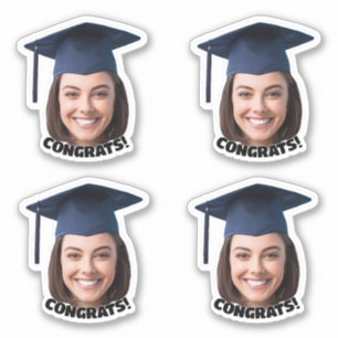 Adesivo de Foto de Formatura Personalizado