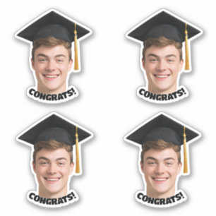 Adesivo de Foto de Formatura Personalizado