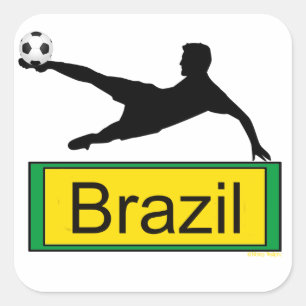 Adesivo de futebol/Brasil