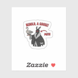 Adesivo de ganso de mariposa