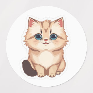 Adesivo de Gatinho Fofo