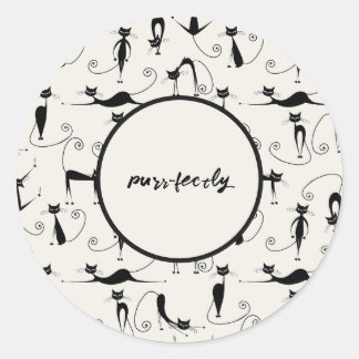 Adesivo de Gato Personalizável