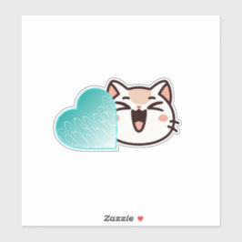 Adesivo de Gato Rebecca