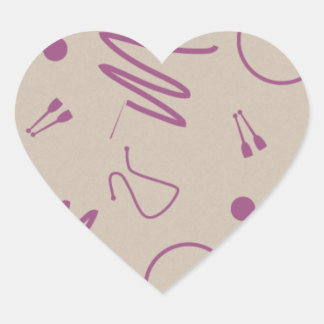 Adesivo de ginástica ritmada