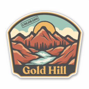 Adesivo de Gold Hill, Colorado