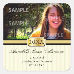 Adesivo de graduação da Banda do buckle