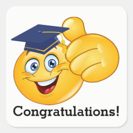 Adesivo de graduação de sorriso