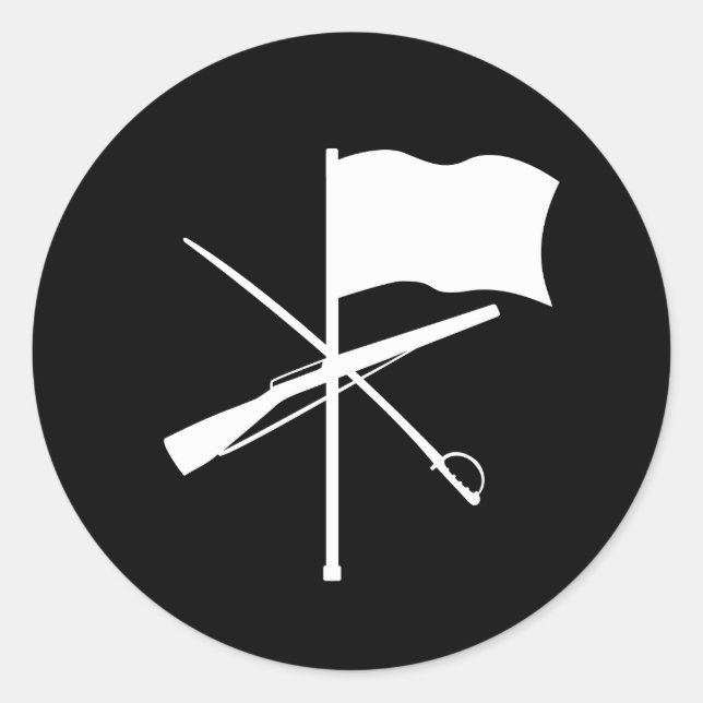 Adesivo de Guarda a cores personalizável (Frente)