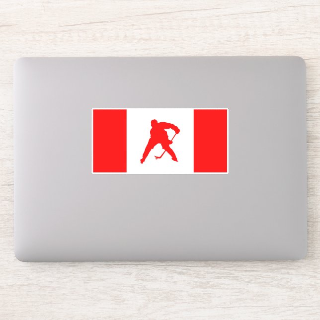 Adesivo de Hóquei do Canadá (Computador)