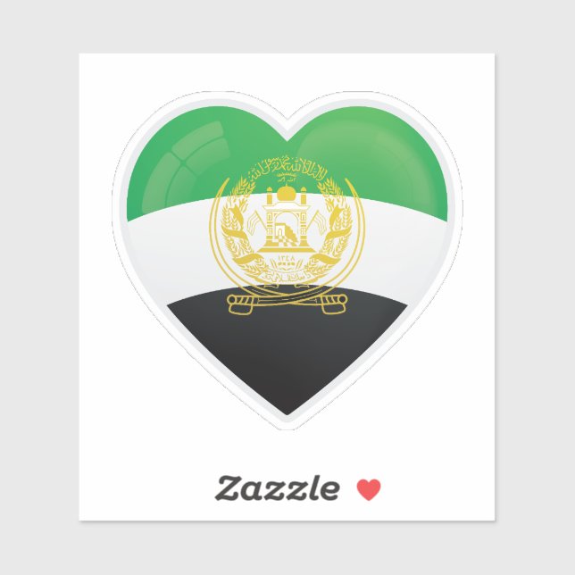 Adesivo de ícones de amor do Panjshir (Folha)