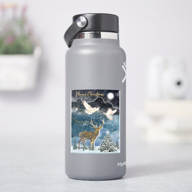 Adesivo de Impressão de Natal Boganhues (HidroFlask)