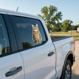 Adesivo de janela de carro com foto personalizada