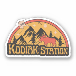 Adesivo de Kodiak Station, Alasca