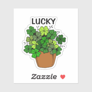 Adesivo de Laptop Shamrock Sortudo